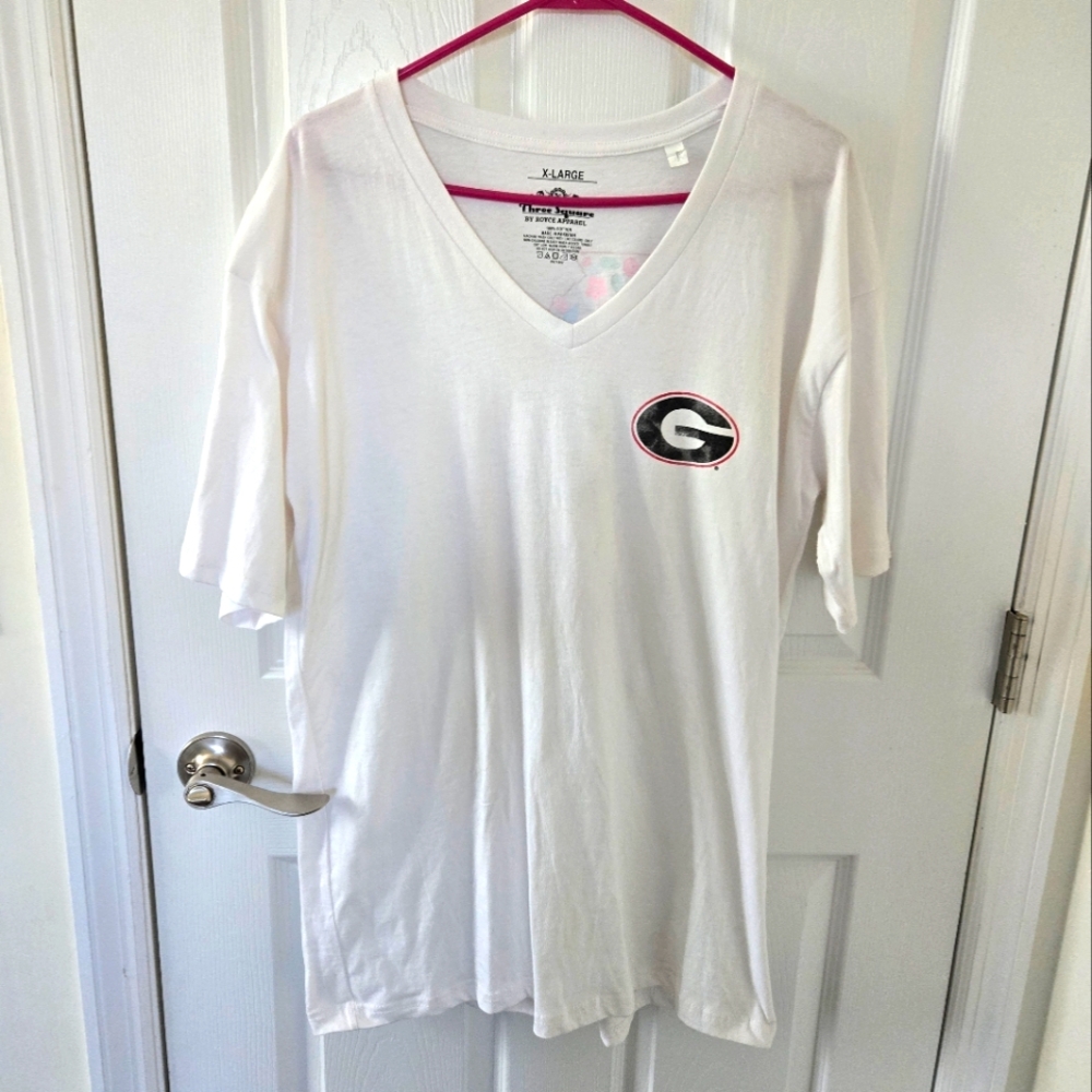 Georgia Bulldogs T Shirt Tee Sz XL EUC